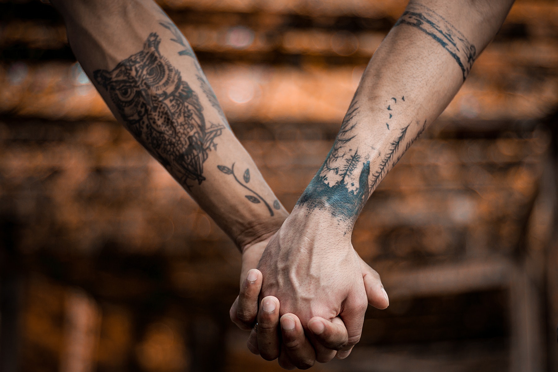 Pexels Hände Halten Tattoo Gemeinsam